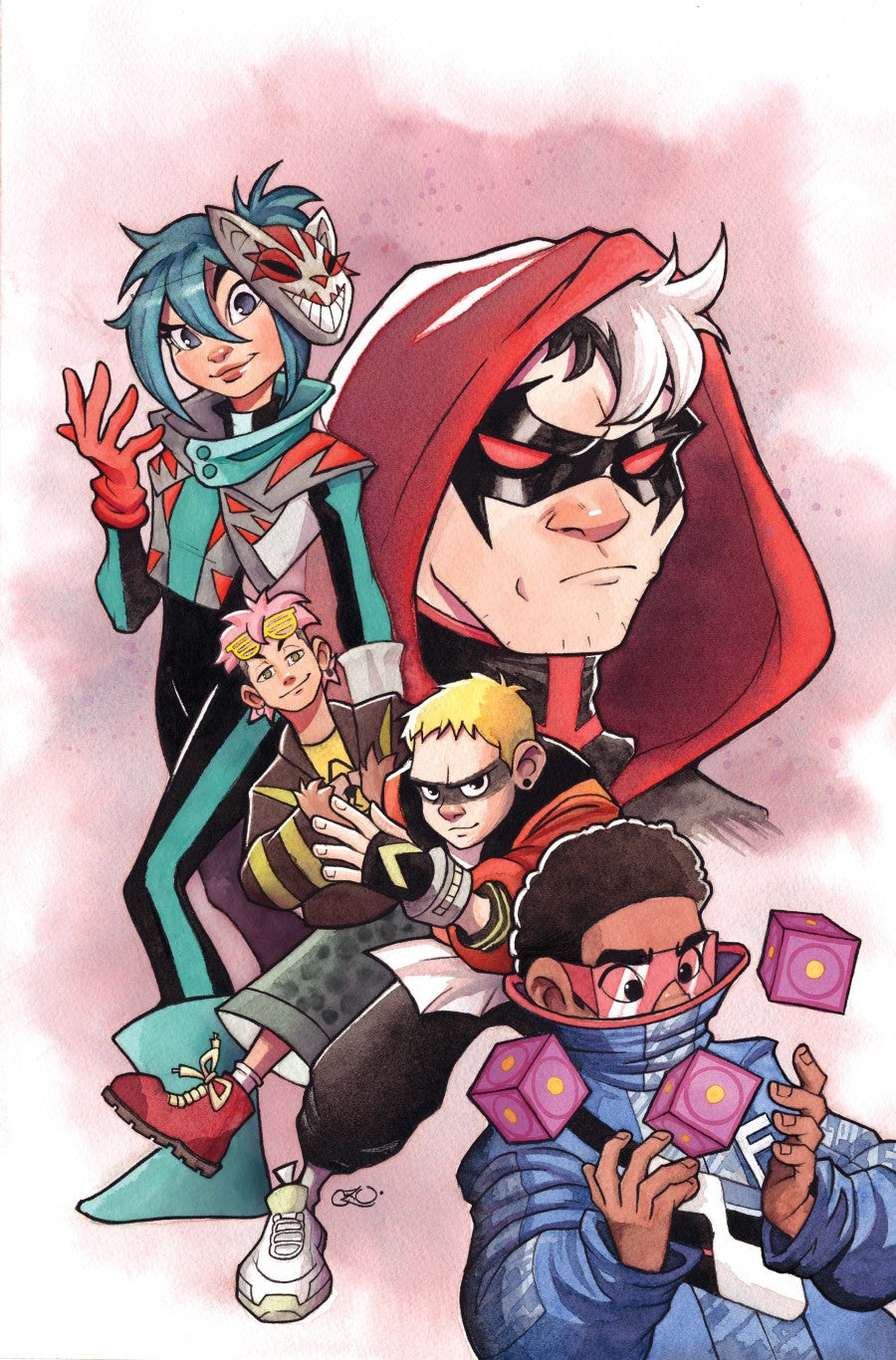 Teen Titans #4 Cover C Chrissie Zullo Uminga Variant
