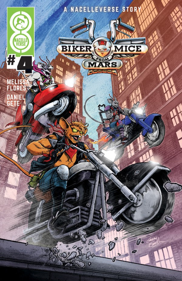 Biker Mice from Mars #4 Cover B Gavin Smith Variant