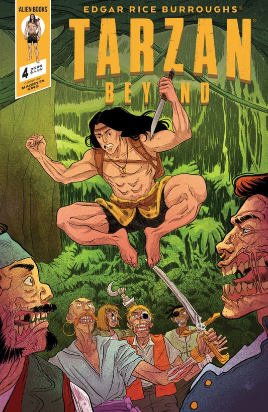 Tarzan Beyond #4 Cover B Magenta King Variant