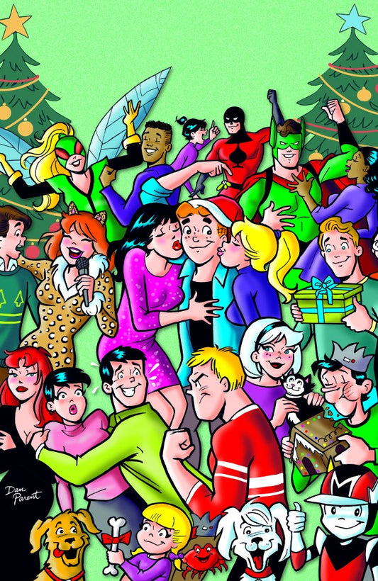 Archie's Christmas Spectacular #1 Cover D Dan Parent Foil Virgin Variant