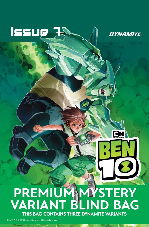Ben 10 #7 Cover I Blind Bag Variant