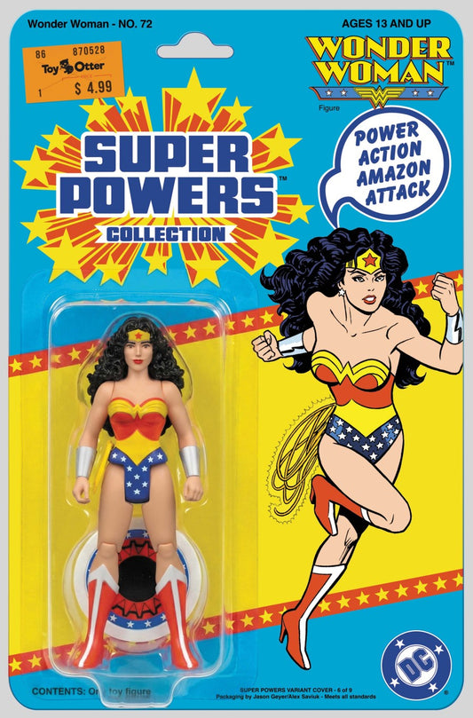 Wonder Woman #72 Facsimile Edition 2026 Jason Geyer Super Powers Variant