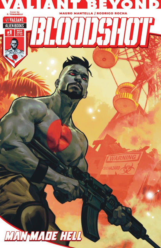 Valiant Beyond: Bloodshot #4 Cover B Francesco Tomaselli Variant