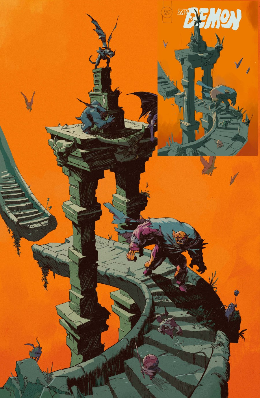 The Demon #3 Cover D Stephen Green Variant