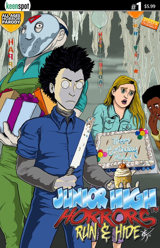 Junior High Horrors: Run & Hide #1 Cover C Eric Kent Variant