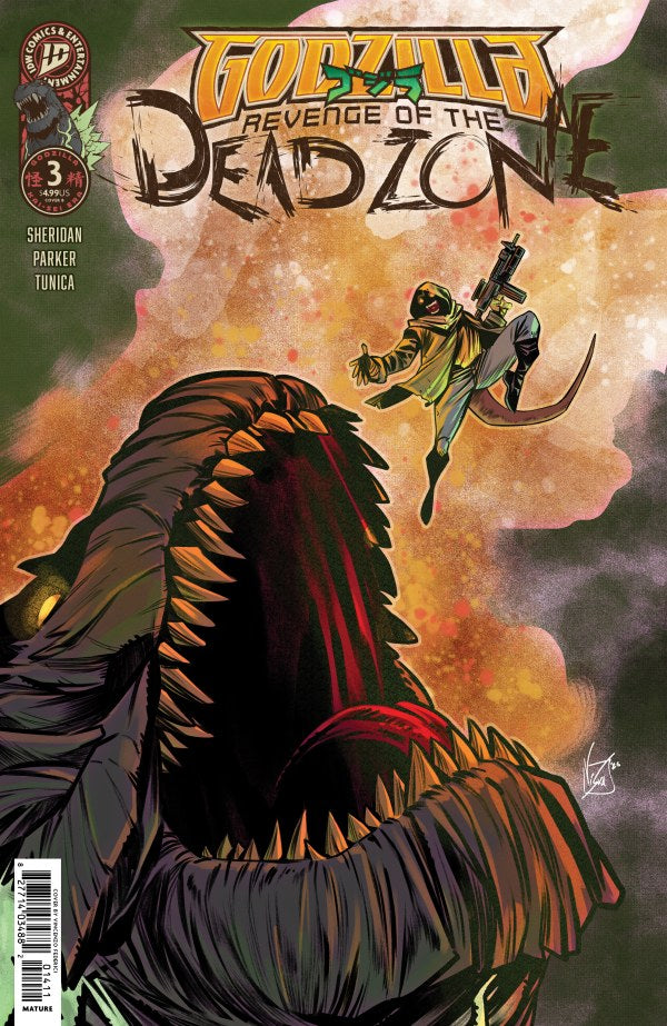 Godzilla: Revenge of the Deadzone #3 Cover B Vincenzo Federici Variant