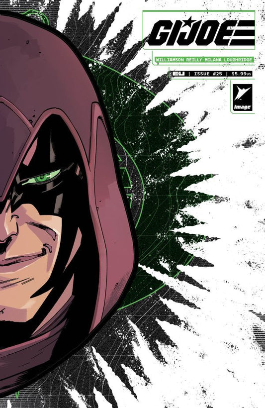 G.I. Joe #25 Cover J Andrea Milana Die-Cut Foil Varian