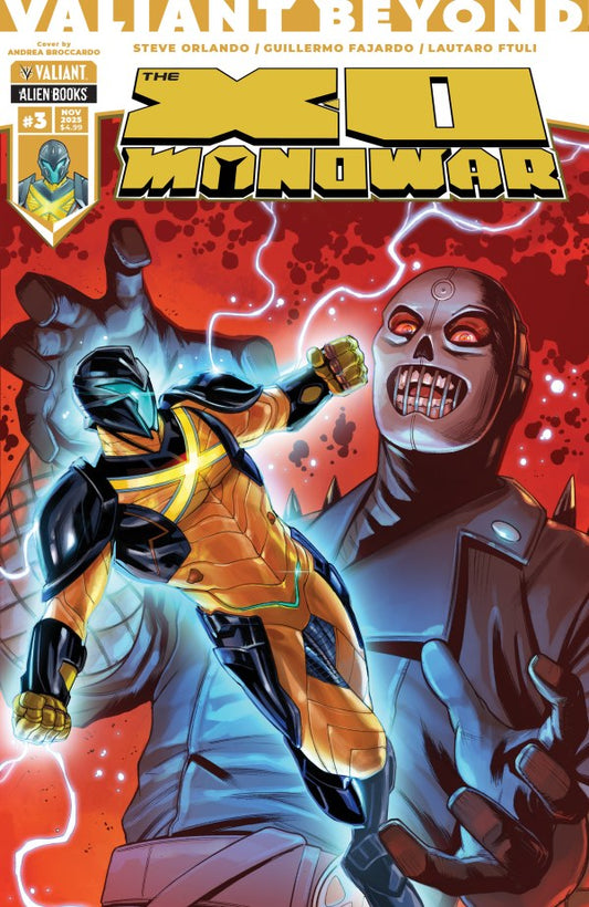 Valiant Beyond: The X-O Manowar #3 Cover B Andrea Broccardo Variant