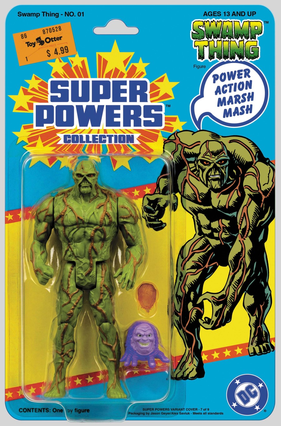 Swamp Thing #1 Facsimile Edition 2026 Alex Saviuk Swamp Thing Super Powers Variant