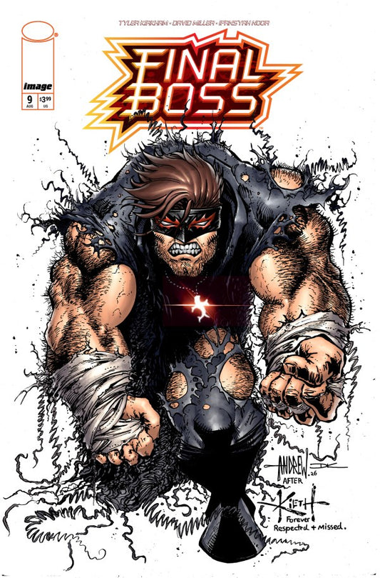 Final Boss #9 Cover B Andrew Mangum Variant