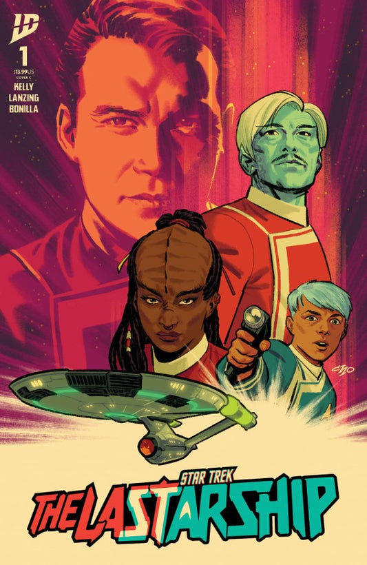 Star Trek: The Last Starship #1 Cover C Michael Cho Foil Variant