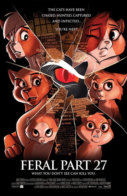 Feral #27 Cover B Allen Passalaqua Urban Legends Homage Variant