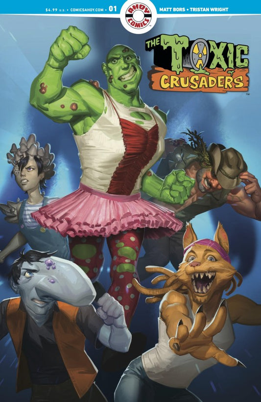 Toxic Crusaders #1 Cover B A. R. Sullivan Variant