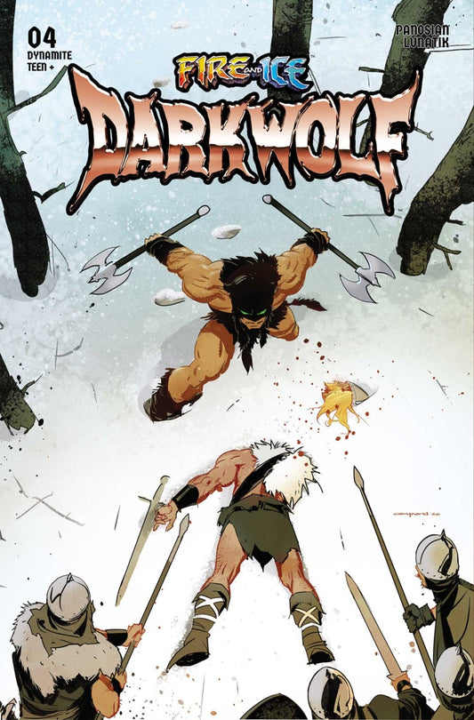 Fire and Ice: Darkwolf #4 Cover E Cary Nord Variant