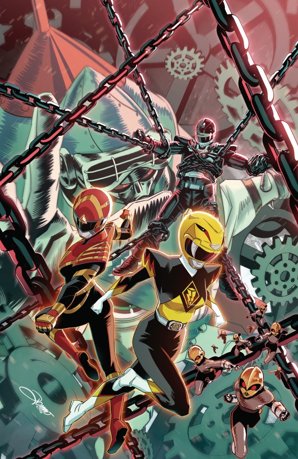 Power Rangers Unlimited #6 Cover D Alessio Zonno Foil Virgin Variant
