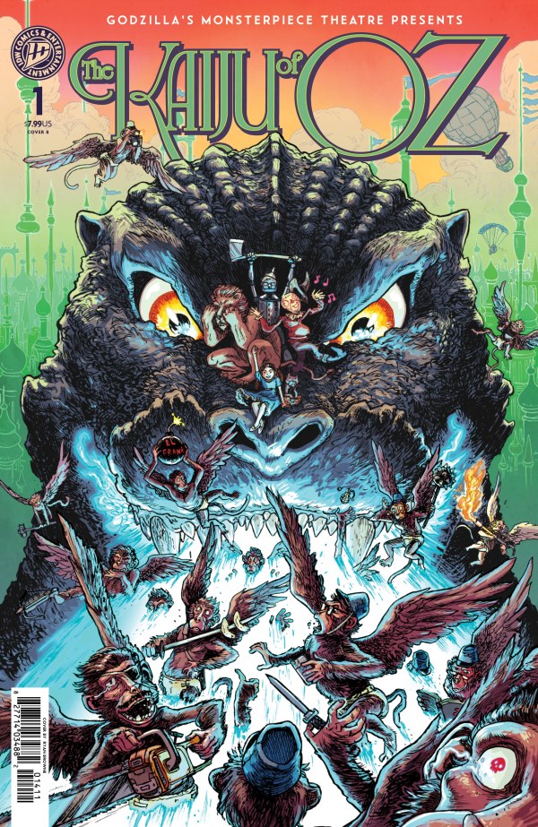 Godzilla's Monsterpiece Theatre Presents: The Kaiju of Oz #1 Cover B Ryan Browne Variant