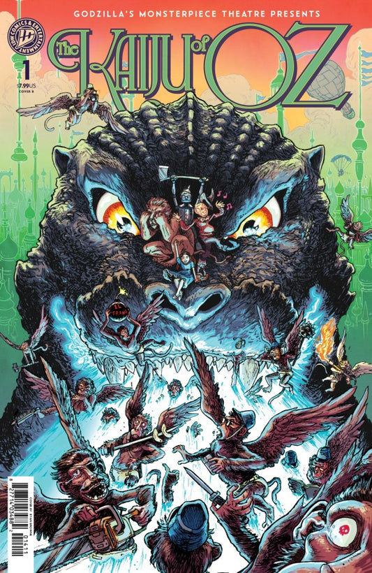 Godzilla's Monsterpiece Theatre Presents: The Kaiju of Oz #1 Cover B Ryan Browne Variant