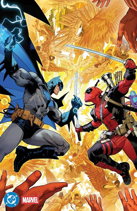 DC / Marvel: Batman / Deadpool #1 Cover T Dan Mora Foil Virgin Variant