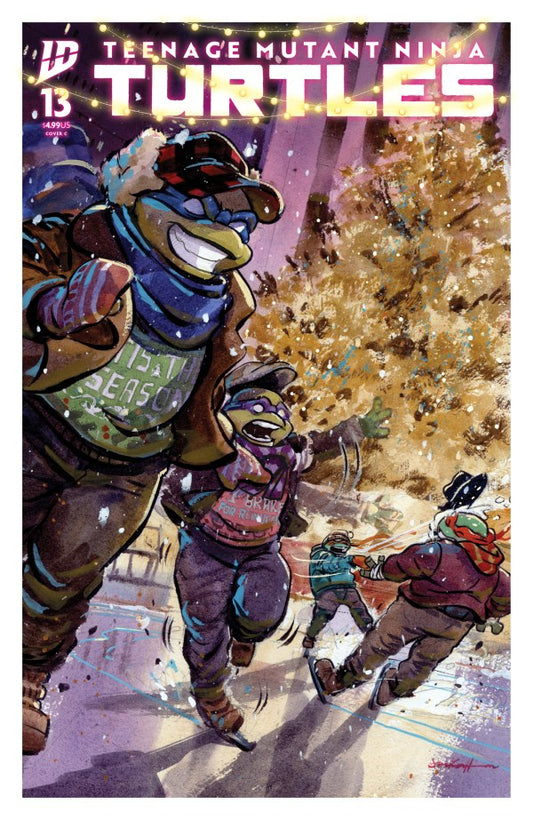 Teenage Mutant Ninja Turtles #13 Cover C Jared Cullum Variant