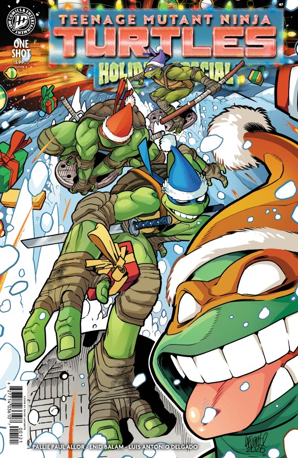 Teenage Mutant Ninja Turtles: Holiday Special #1 Cover B David Lafuente Variant