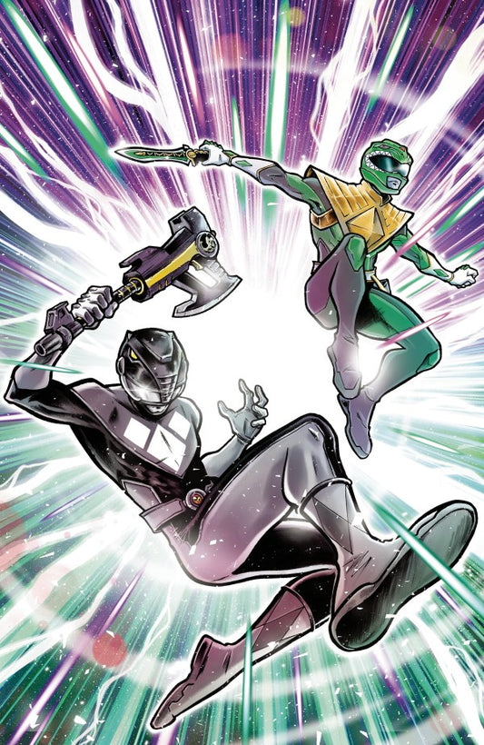 Mighty Morphin Power Rangers #5 Cover E Simona Di Gianfelice Foil Virgin Variant