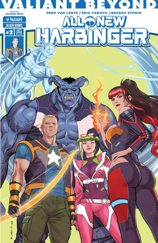 Valiant Beyond: All-New Harbinger #2 Cover B Richard Ortiz Variant