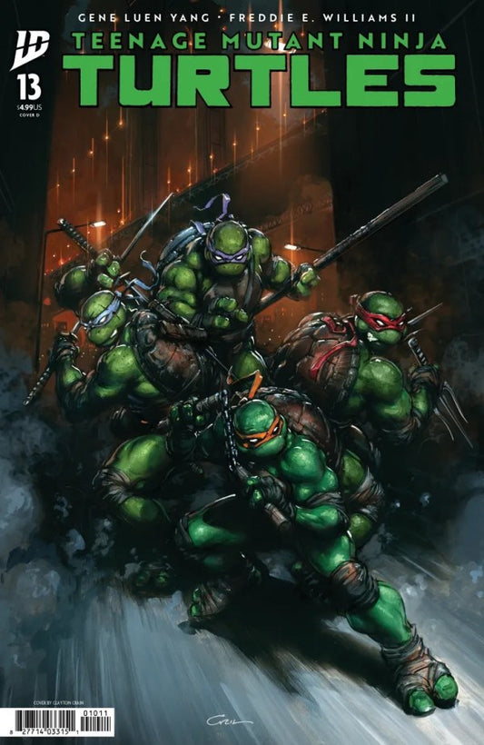 Teenage Mutant Ninja Turtles #13 Cover D Clayton Crain Variant