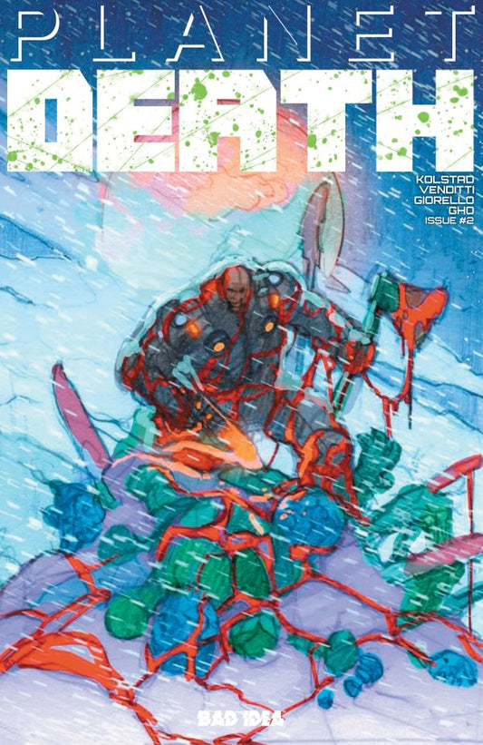 Planet Death #2 Cover B Ryan Sook Wraparound Variant