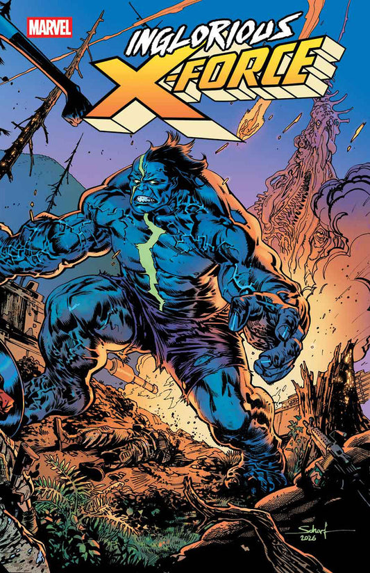 The Infernal Hulk #10 Jonas Scharf Battle Wraparound Variant