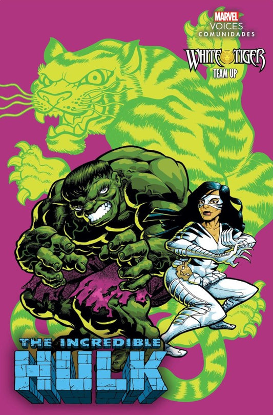 The Incredible Hulk #30 J. Gonzo White Tiger Team-Up Variant