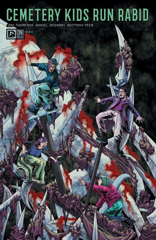 Cemetery Kids Run Rabid #4 Cover B Jenna Cha Variant
