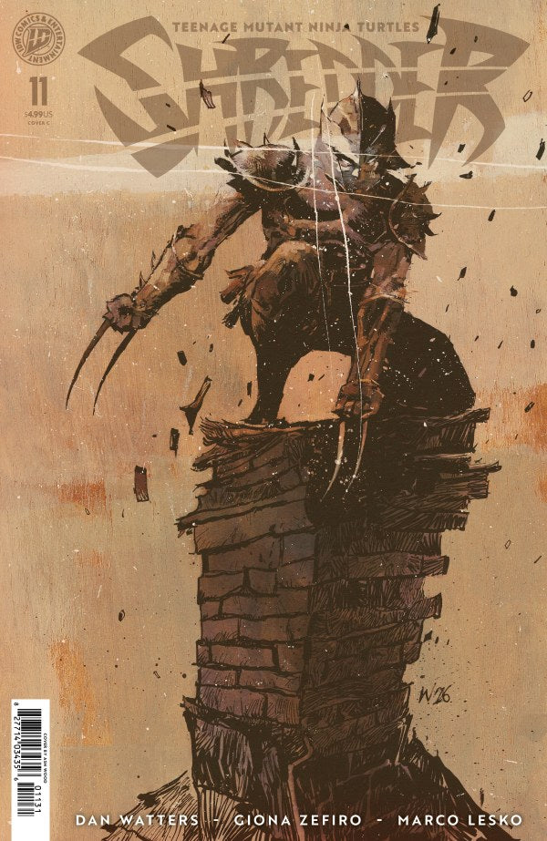 Teenage Mutant Ninja Turtles: Shredder #11 Cover C Ashley Wood Variant
