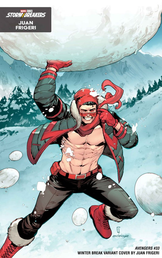 The Avengers #33 Juan Frigeri Winter Break Variant