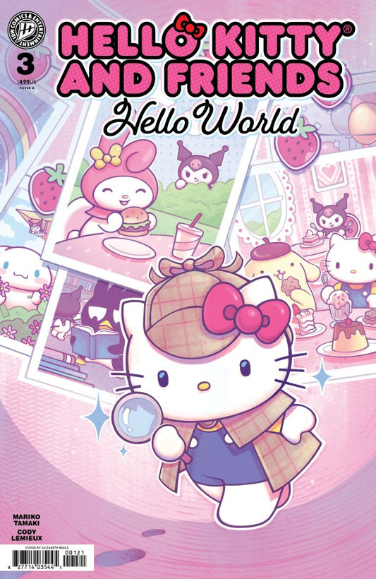 Hello Kitty and Friends: Hello World! #3 Cover B Elizabeth Beals Variant