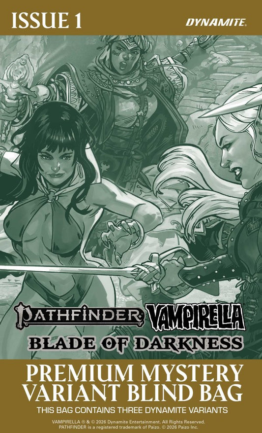 Pathfinder / Vampirella: Blade of Darkness #1 Cover G Blind Bag Variant