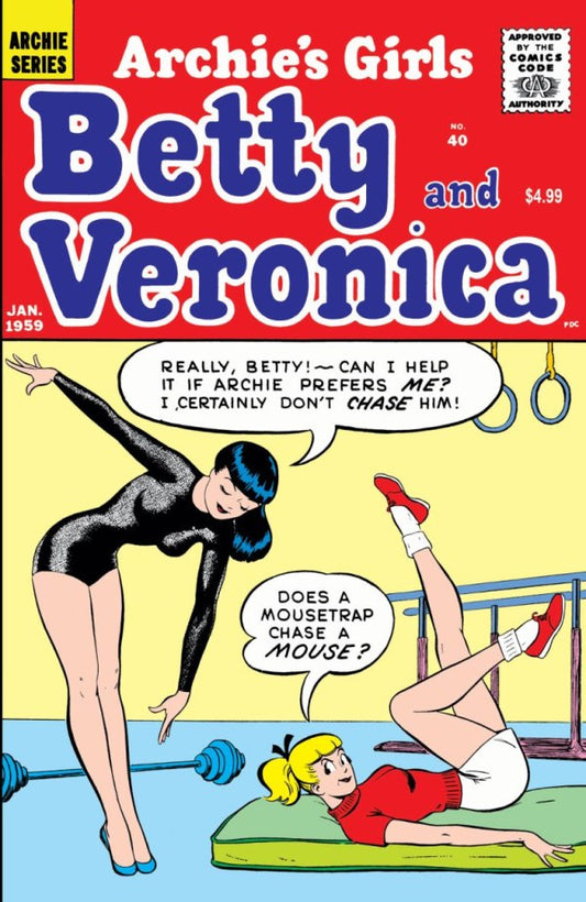 Archie's Girls Betty and Veronica #40 Facsimile Edition 2025