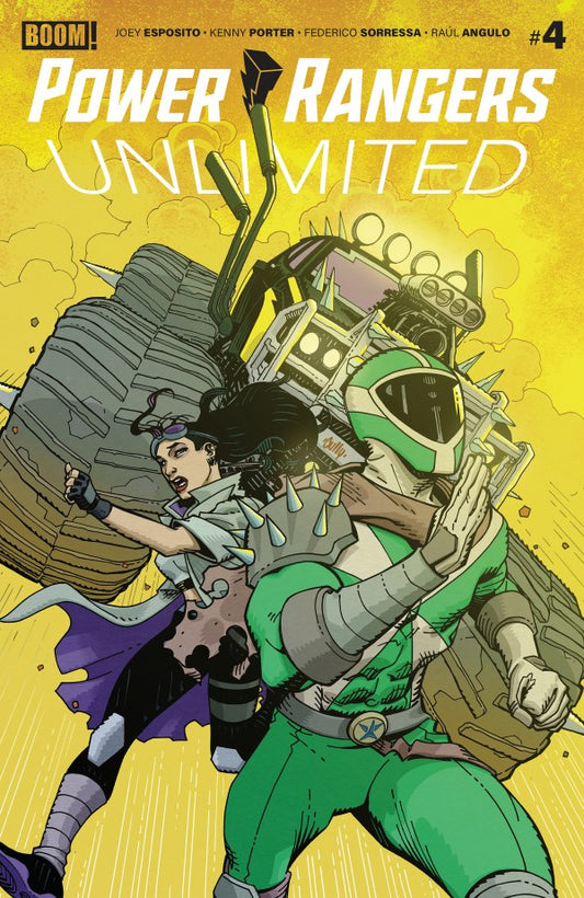 Power Rangers Unlimited #4 Cover B Cully Hamner Variant