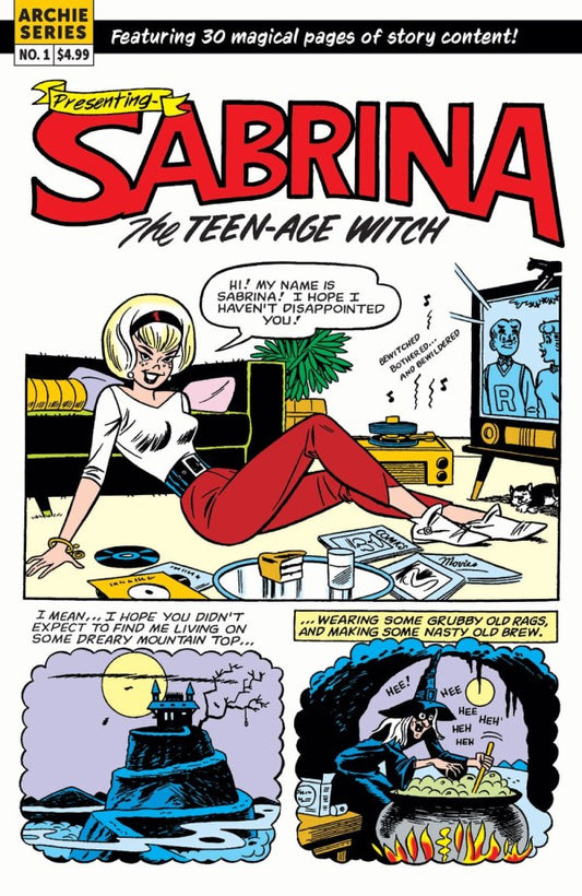 Sabrina the Teenage Witch: Magic Unleashed #1 Cover B Dan DeCarlo Variant
