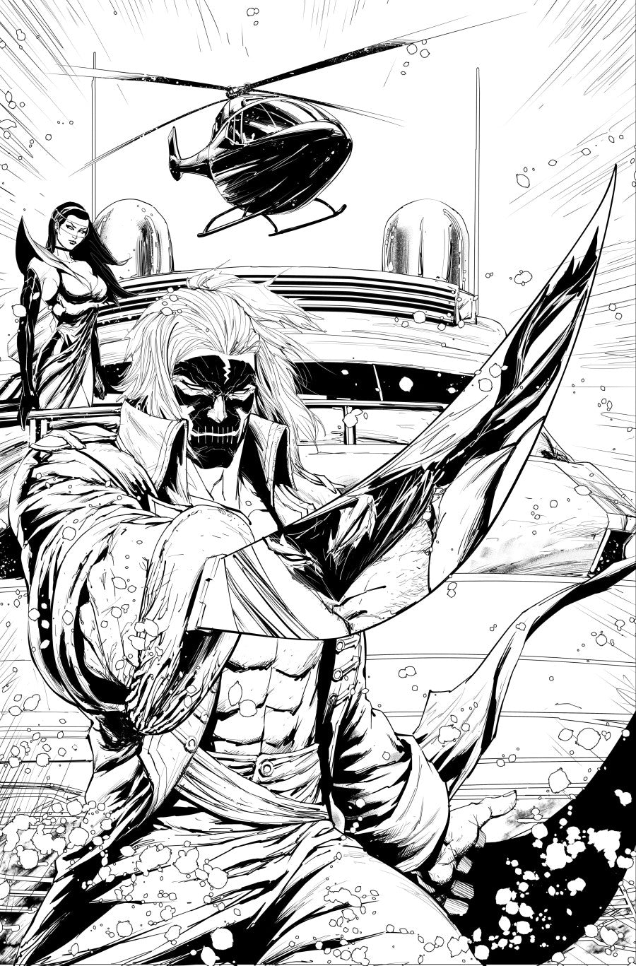 Final Boss #10 Cover D Tyler Kirkham Witchblade Team-Up Variant