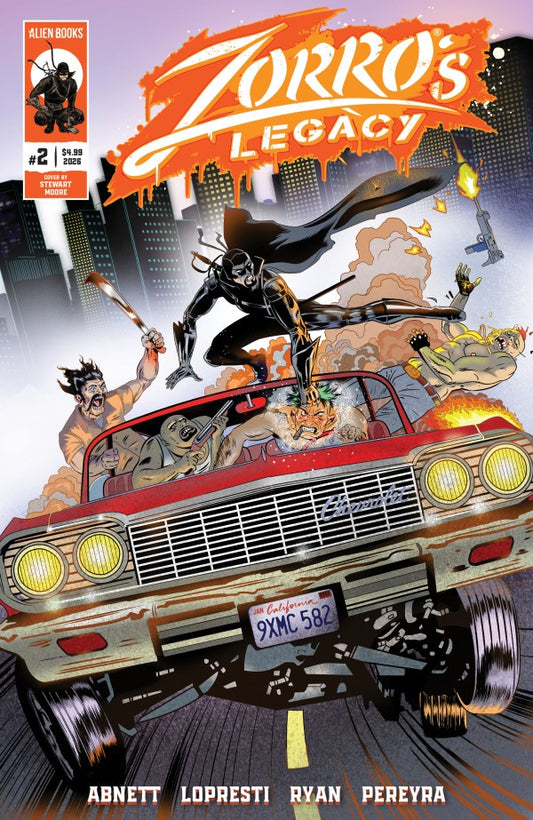 Zorro's Legacy #2 Cover B Stewart Moore Variant