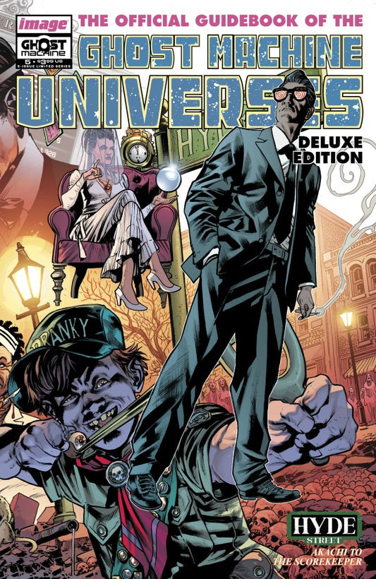 Ghost Machine: The Official Guidebook #5 Cover B Bryan Hitch Variant