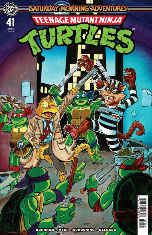 Teenage Mutant Ninja Turtles: Saturday Morning Adventures #41 Cover B Steve Lavigne Variant