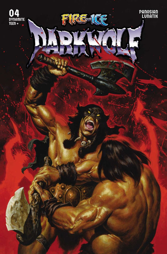 Fire and Ice: Darkwolf #4 Cover C Joe Jusko Variant