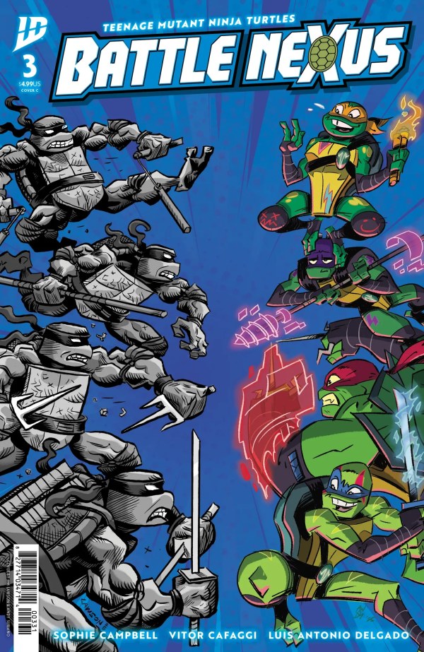 Teenage Mutant Ninja Turtles: Battle Nexus #3 Cover C Jim Lawson Variant