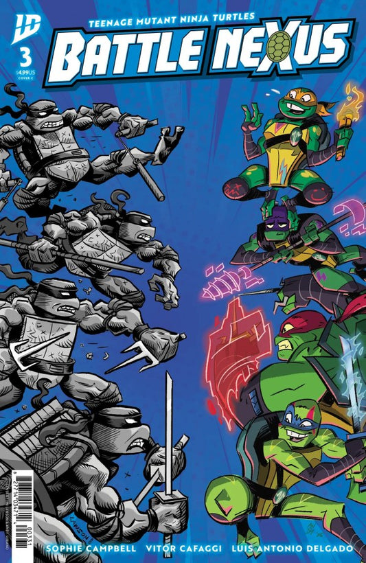 Teenage Mutant Ninja Turtles: Battle Nexus #3 Cover C Jim Lawson Variant