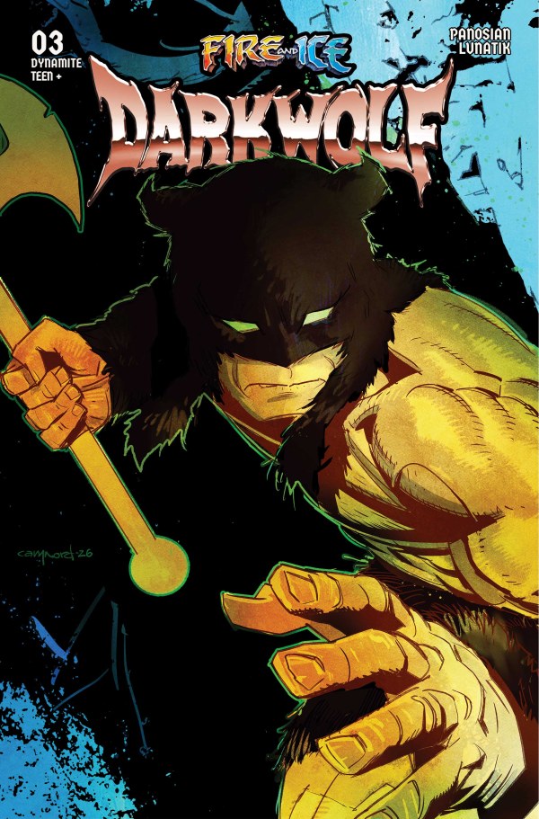 Fire and Ice: Darkwolf #3 Cover E Cary Nord Variant