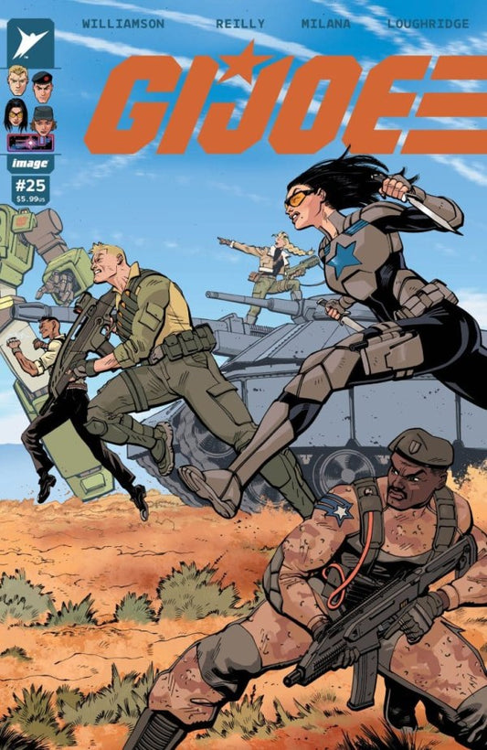 G.I. Joe #25 Cover I Tom Reilly Foil Variant