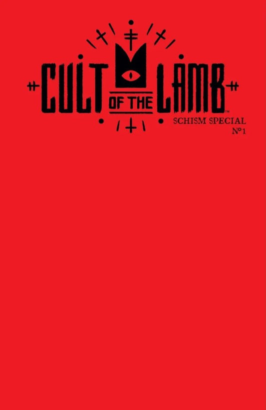 Cult of the Lamb: Schism Special #1 Cover C Red Blank Variant