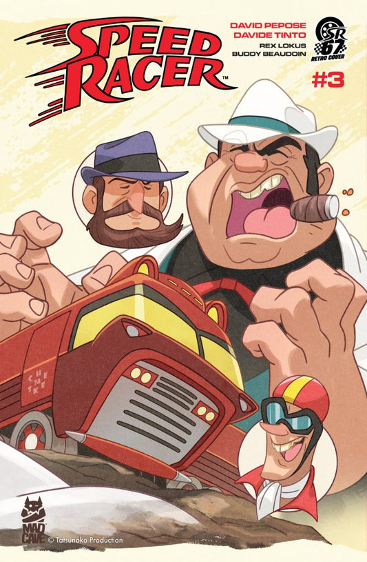 Speed Racer #3 Cover B Sean Galloway Retro Manga Connecting Variant
