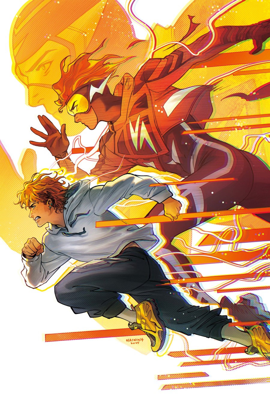 Absolute Flash #10 Cover B Haining Variant
